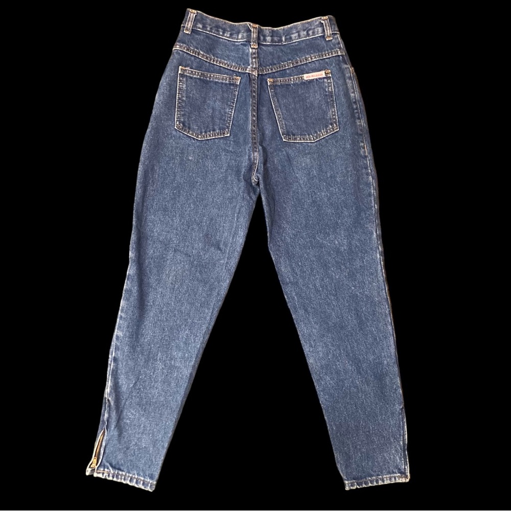 NWOT Jack Mulqueen Vintage 80s Jeans High Rise Denim Blue Size 12